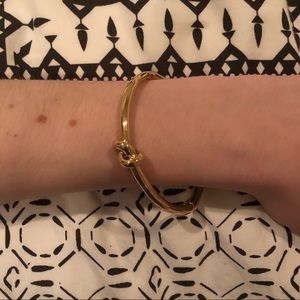 Kate Spade love knot bangle